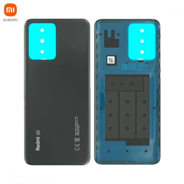 Cache Arrière Original Xiaomi Redmi Note 12 5G 1610111000717C 1610111000720C Onyx Gray