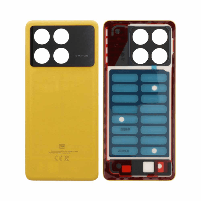 Cache Arrière Premium Xiaomi Poco X6 Pro 5G Jaune