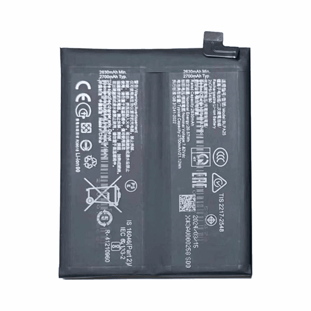Batterie Premium OnePlus 12 5G BLPA25