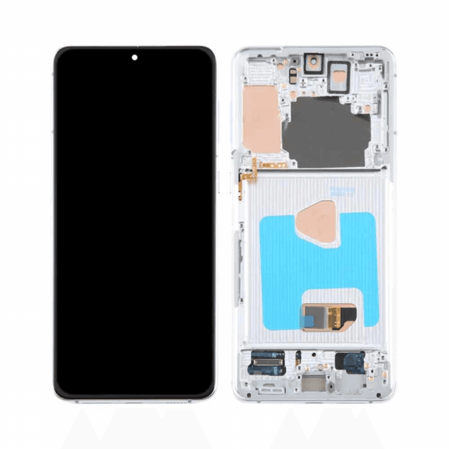 Ecran Tactile Soft Oled avec Châssis Samsung Galaxy S21 Plus 5G G996 Gris