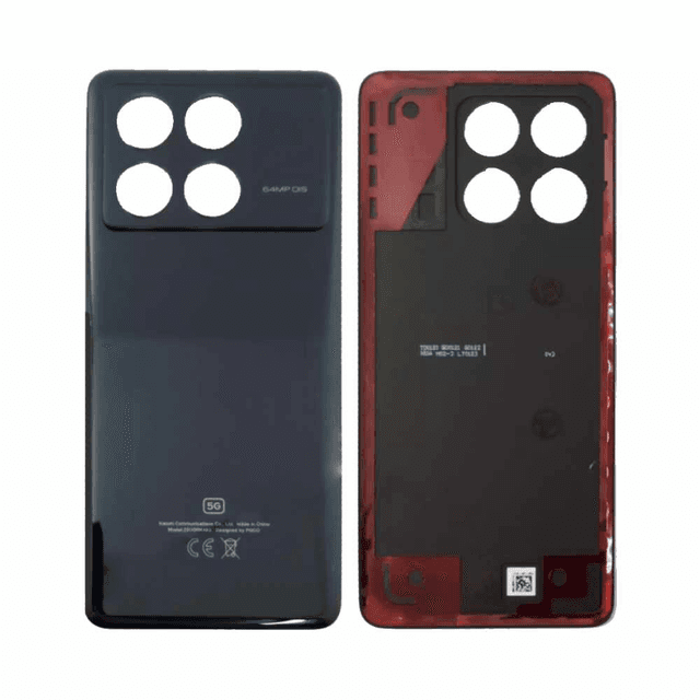 Cache Arrière Premium Xiaomi Poco X6 Pro 5G Noir