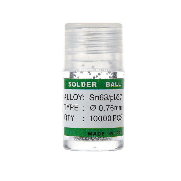 Billes d'Étain 0,76mm Sn63/Pb37 (10000 pcs)