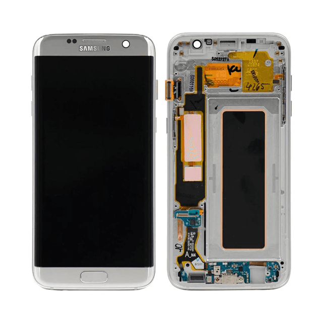 Ecran Tactile Original Refurb avec Châssis (PIEC) Samsung Galaxy S7 Edge G935 Argent