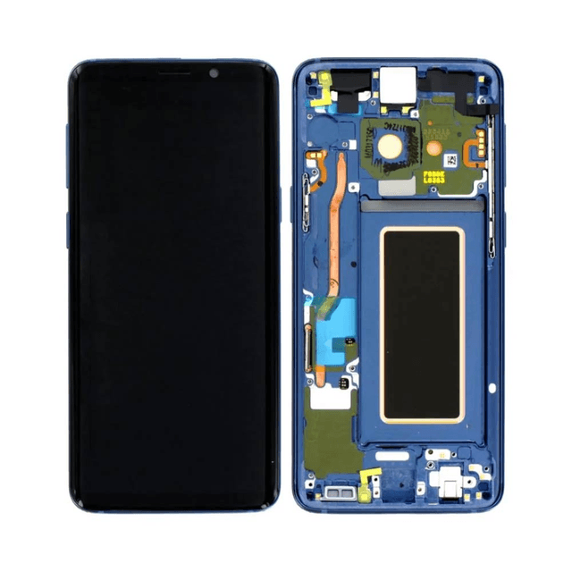 Ecran Tactile Original Refurb (PIEC) Samsung Galaxy S9 G960 Bleu