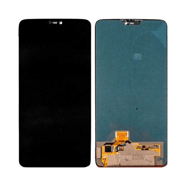 Ecran Tactile Original Refurb (PIEC) OnePlus 6 Noir