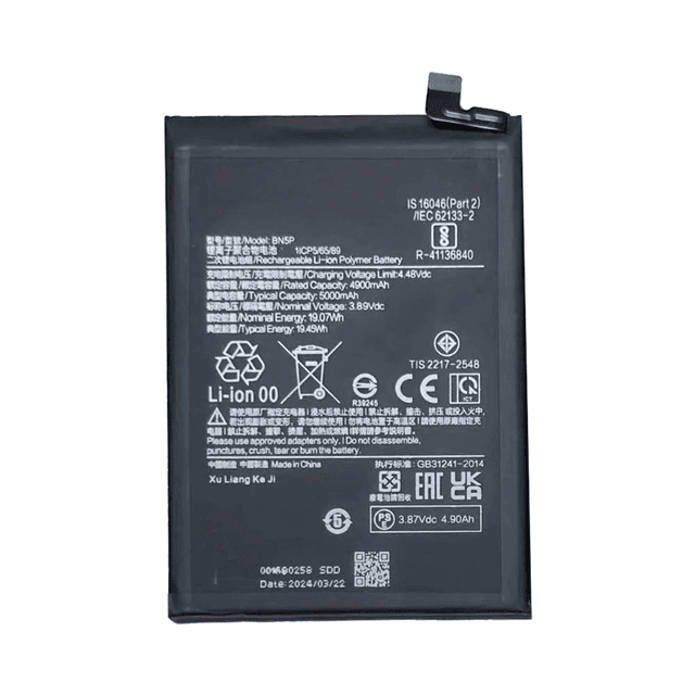 Batterie Premium Xiaomi Redmi Note 13 5G/Redmi Note 13 4G BN5P