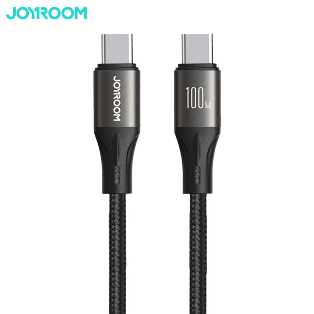 Câble Data Type-C vers Type-C JOYROOM SA25-CC5 Light-Speed Series 100W (1.2m) Noir