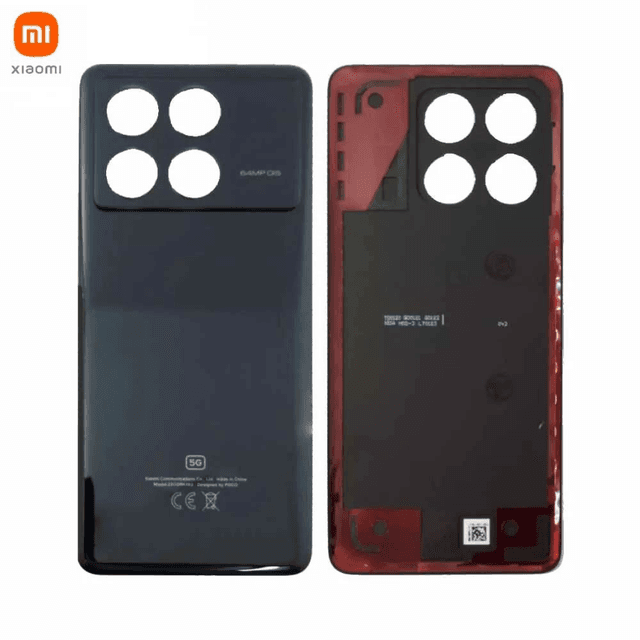 Cache Arrière Original Xiaomi Poco X6 Pro 5G 560019N11A00 Noir