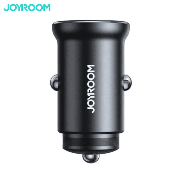 Chargeur Allume-Cigare JOYROOM JR-CCN06 Double Type-C PD 30W Noir