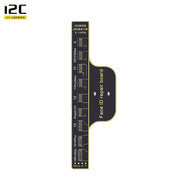Carte i6S i2C Réparation Face ID sans Soudure iPhone X à 14 Series & iPad Pro 3 à 4 (Activation, Lecture & Écriture)