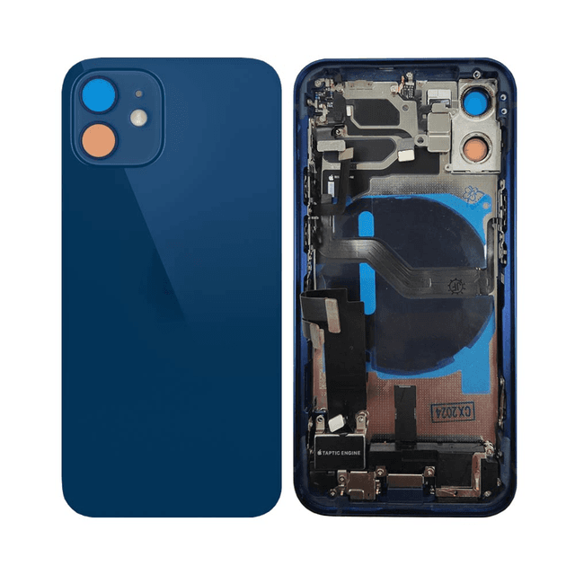 Coque de Réparation Complète Refurb (PIEC) Apple iPhone 12 Mini (Version US) Bleu
