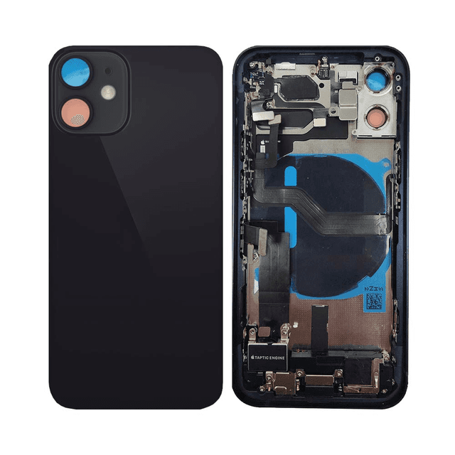 Coque de Réparation Complète Aftermarket Apple iPhone 12 Mini (Version US) Noir