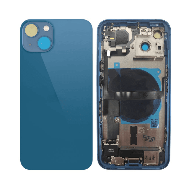 Coque de Réparation Complète Aftermarket Apple iPhone 13 (Version US) Bleu