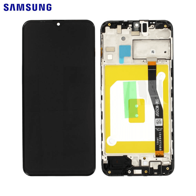 Ecran Tactile Original Samsung Galaxy M20 M205 GH82-18682A GH82-18724A GH82-18743A Noir