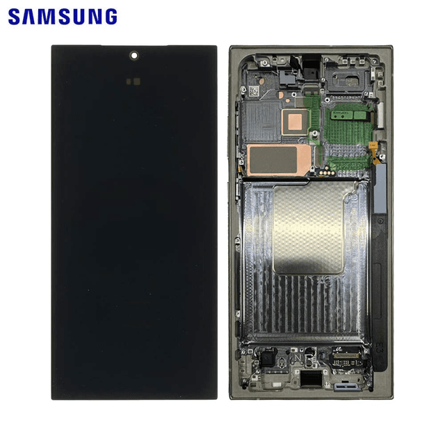 Ecran Tactile Original Samsung Galaxy S24 Ultra 5G S928 GH82-33396C Ambre Titane