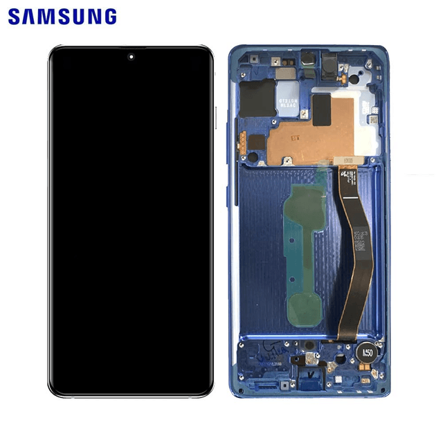 Ecran Tactile Original Samsung Galaxy S10 Lite G770 GH82-21672C GH82-21992C GH82-22045C Bleu Prism