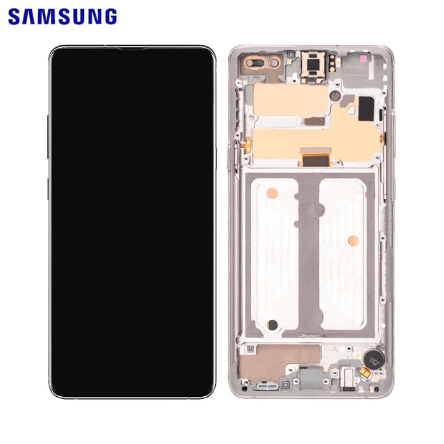 Ecran Tactile Original Samsung Galaxy S10 5G G977 GH82-20442A GH82-20567A Crown Silver