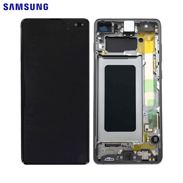 Ecran Tactile Original Samsung Galaxy S10 Plus G975 GH82-18834G GH82-18849G Argent