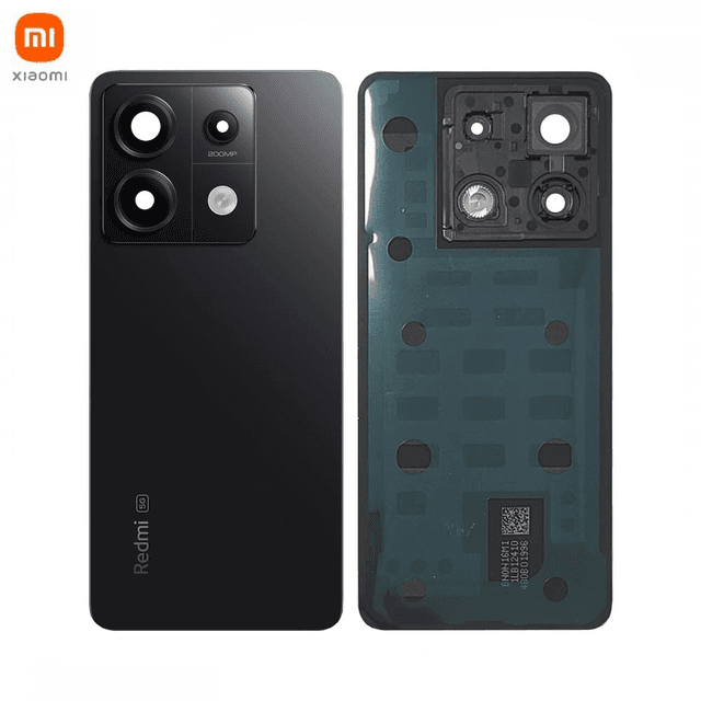 Cache Arrière Original Xiaomi Redmi Note 13 Pro 5G 5600090N1600 Noir