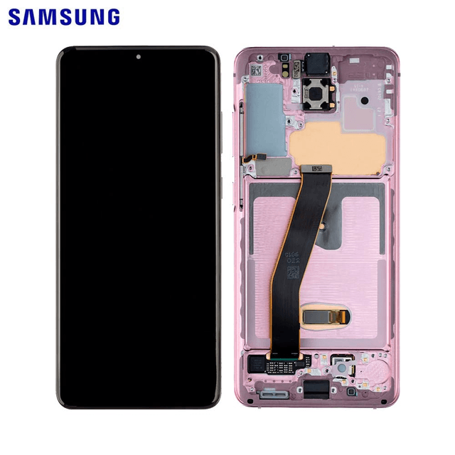 Ecran Tactile Original Samsung Galaxy S20 G980/Galaxy S20 5G G981 GH82-22123C GH82-22131C Rose