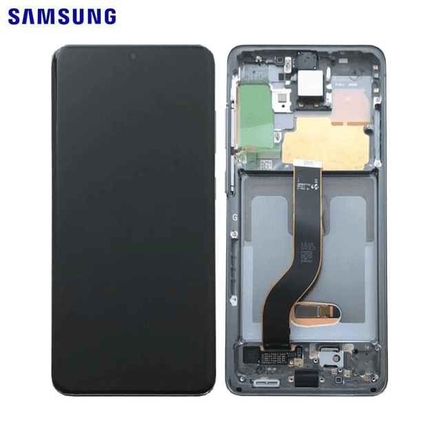 Ecran Tactile Original Samsung Galaxy S20 Plus 5G G986 GH82-22134E GH82-22145E G986 /G985 Gris