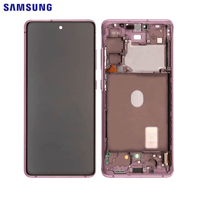 Ecran Tactile Original Samsung Galaxy S20 FE 5G G781/Galaxy S20 FE 4G G780 GH82-24214C GH82-24215C GH82-24219C GH82-24220C Cloud Lavender