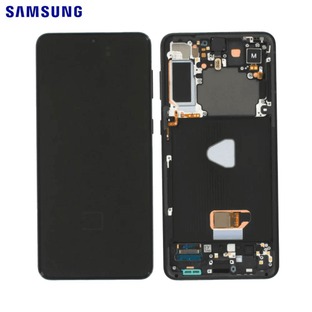 Ecran Tactile Original Samsung Galaxy S21 Plus 5G G996 GH82-24553A GH82-24554A Phantom Black