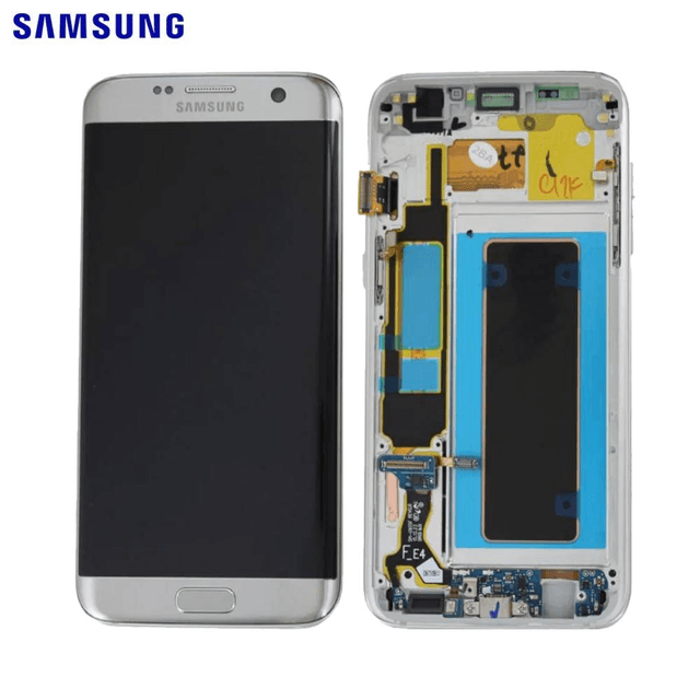 Ecran Tactile Original Samsung Galaxy S7 Edge G935 GH97-18533B GH97-18594B GH97-18767B Argent