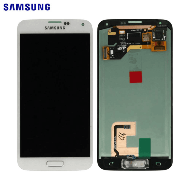 Ecran Tactile Original Samsung Galaxy S5 G900 GH97-15734A GH97-15959A Blanc