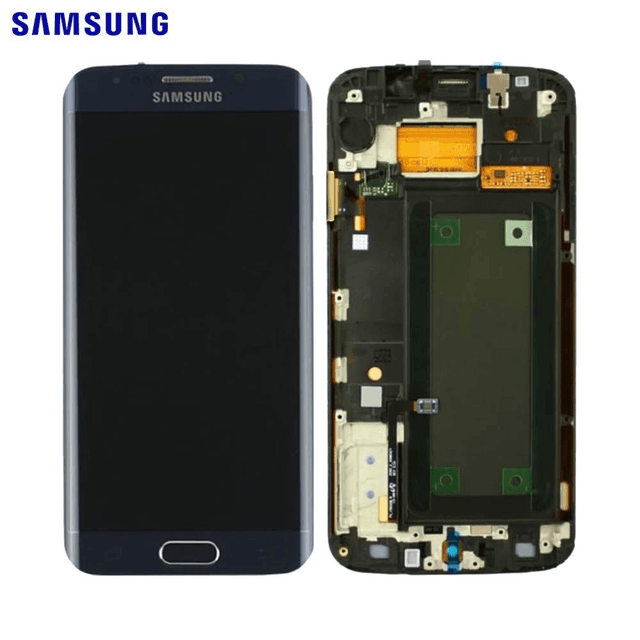Ecran Tactile Original Samsung Galaxy S6 Edge G925 GH97-17162A GH97-17317A GH97-17334A Noir