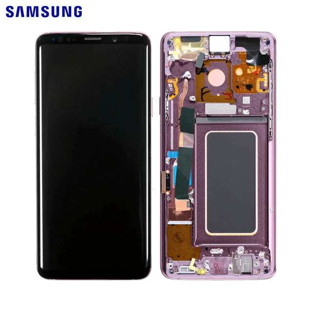 Ecran Tactile Original Samsung Galaxy S9 Plus G965 GH97-21691B GH97-21692B Orchidée