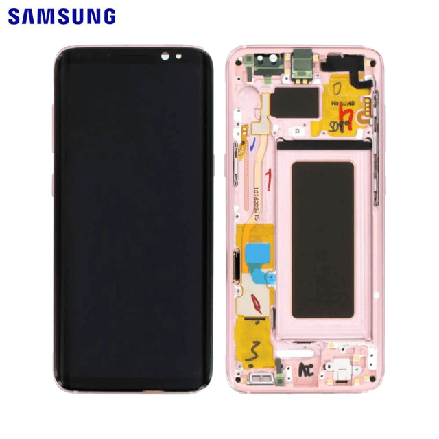 Ecran Tactile Original Samsung Galaxy S8 G950 GH97-20457E GH97-20458E GH97-20473E GH97-20629E Rose Gold