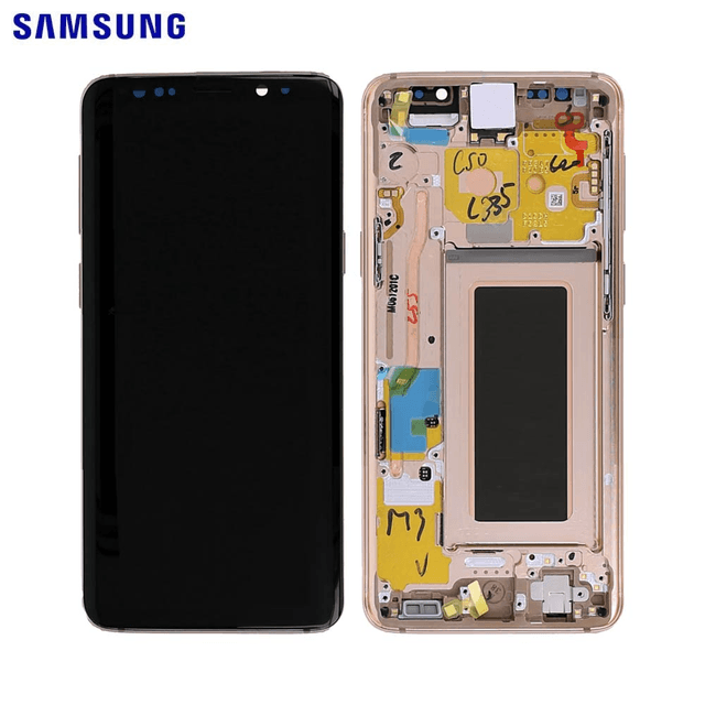 Ecran Tactile Original Samsung Galaxy S9 G960 GH97-21696E GH97-21697E Rose Gold