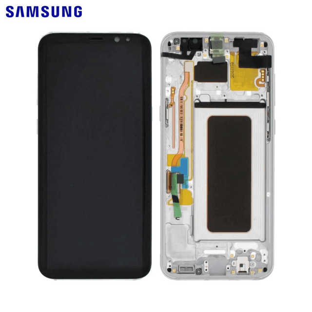 Ecran Tactile Original Samsung Galaxy S8 Plus G955 GH97-20470B GH97-­20564B GH97-20565B Argent