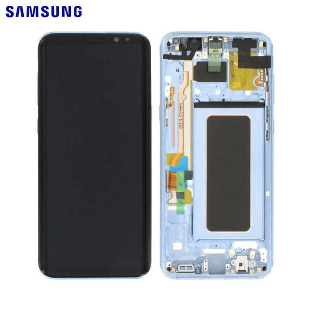 Ecran Tactile Original Samsung Galaxy S8 Plus G955 GH97-20470D GH97-20564D GH97-20565D Bleu