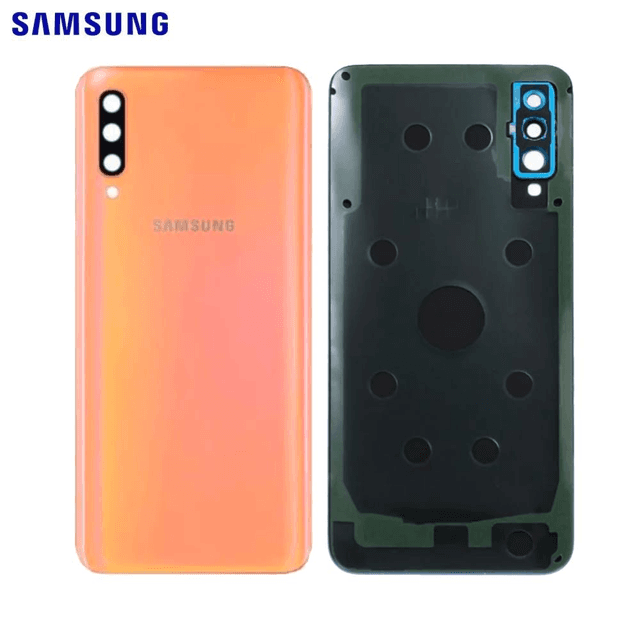 Cache Arrière Original Samsung Galaxy A50 A505 GH82-19229D Corail