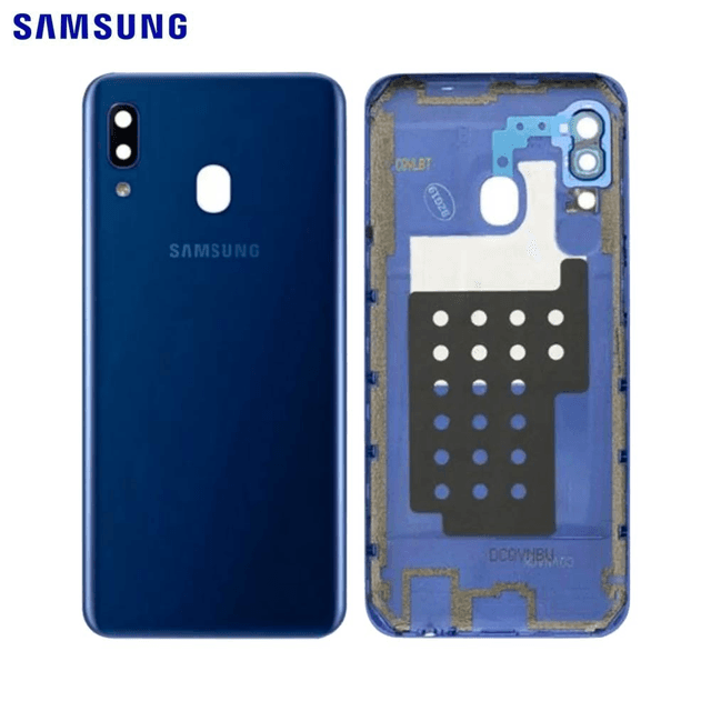 Cache Arrière Original Samsung Galaxy A20e A202 GH82-20125C Bleu