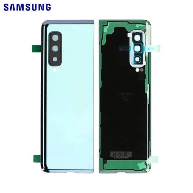 Cache Arrière Original Samsung Galaxy Fold F900 GH82-19587A Argent Stellaire
