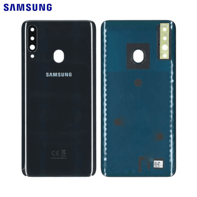 Cache Arrière Original Samsung Galaxy A20S A207 GH8119446A Noir