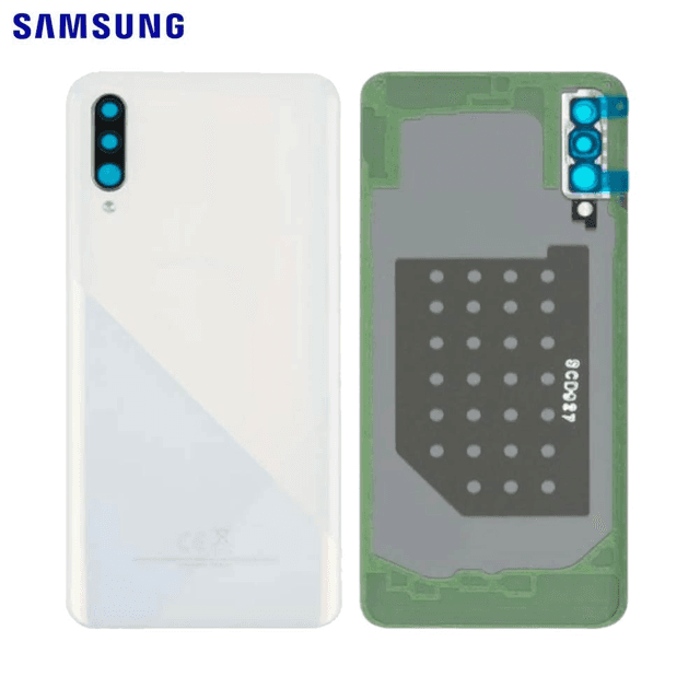Cache Arrière Original Samsung Galaxy A30S A307 GH82-20805D Blanc