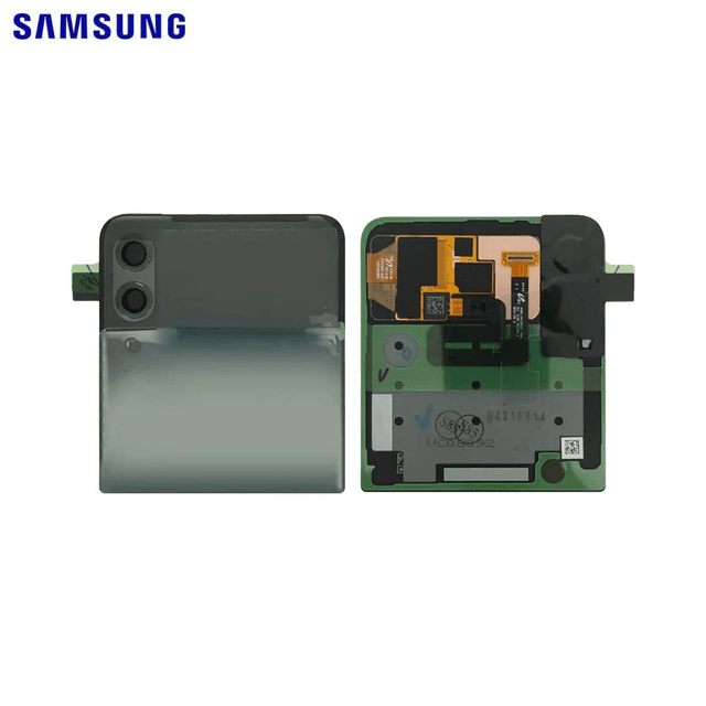 Cache Arrière Original Samsung Galaxy Z Flip 3 5G F711 GH97-26773C (Supérieur) Vert