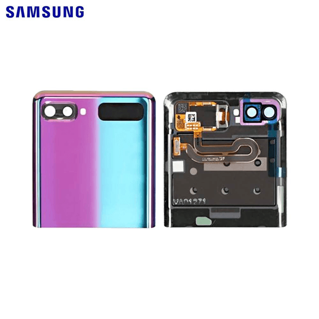 Cache Arrière Original Samsung Galaxy Z Flip F700 GH96-13380B (Supérieur) Violet