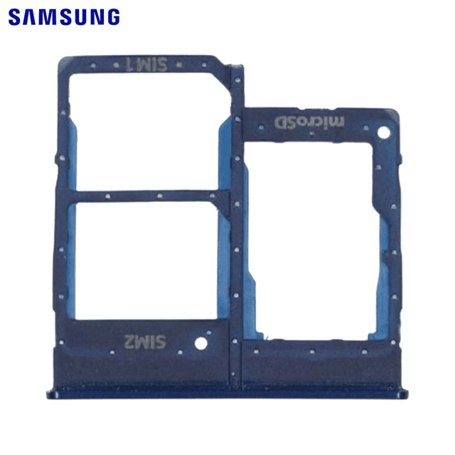 Tiroir SIM Original Samsung Galaxy A20e A202 GH98-44377C Bleu