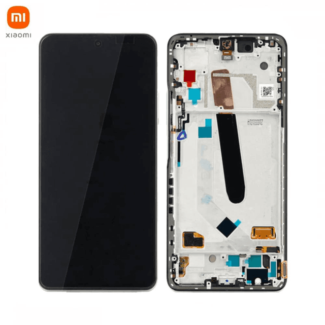 Ecran Tactile Original Xiaomi Mi 11i 5G/Mi 11 Pro/Mi 11X Pro 5600050K1100 Blanc Céleste