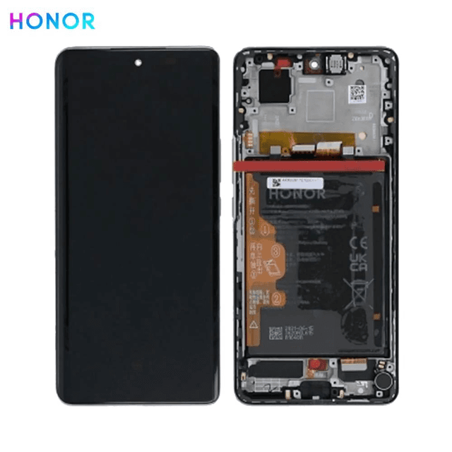 Bloc Écran Complet avec Châssis et Batterie Original Honor 50 02354GLW Vert Emeraude