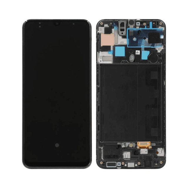 Ecran Tactile Oled avec Châssis Samsung Galaxy A50S A507 Noir