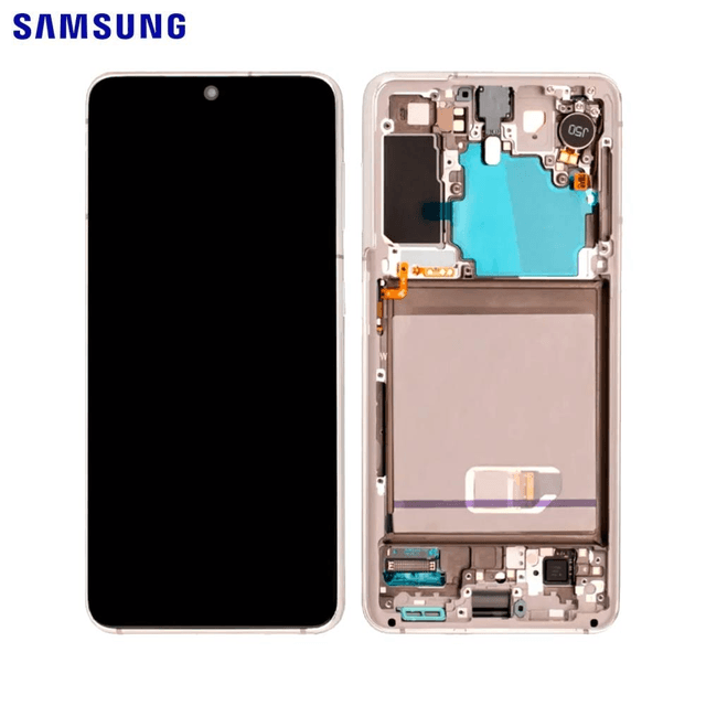 Ecran Tactile Original Samsung Galaxy S21 5G G991 GH82-24544C GH82-24545C GH82-27255C Phantom White