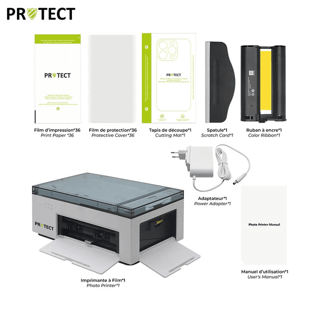 Imprimante de Film Personnalisé pour Vitre Arrière PROTECT (Smartphone 7" Max)