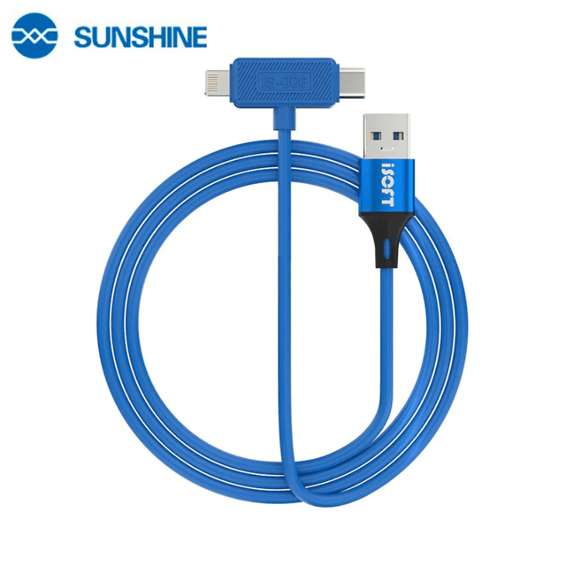 Câble Recovery pour iOS Sunshine iSOFT IS-006 pour iPhone & iPad (Flashing et Data)