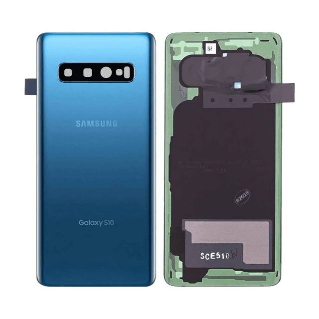 Cache Arrière Premium Samsung Galaxy S10 G973 Bleu